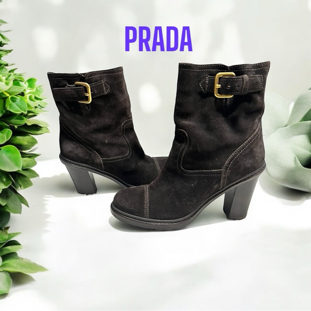 Prada ankle boots sz 39